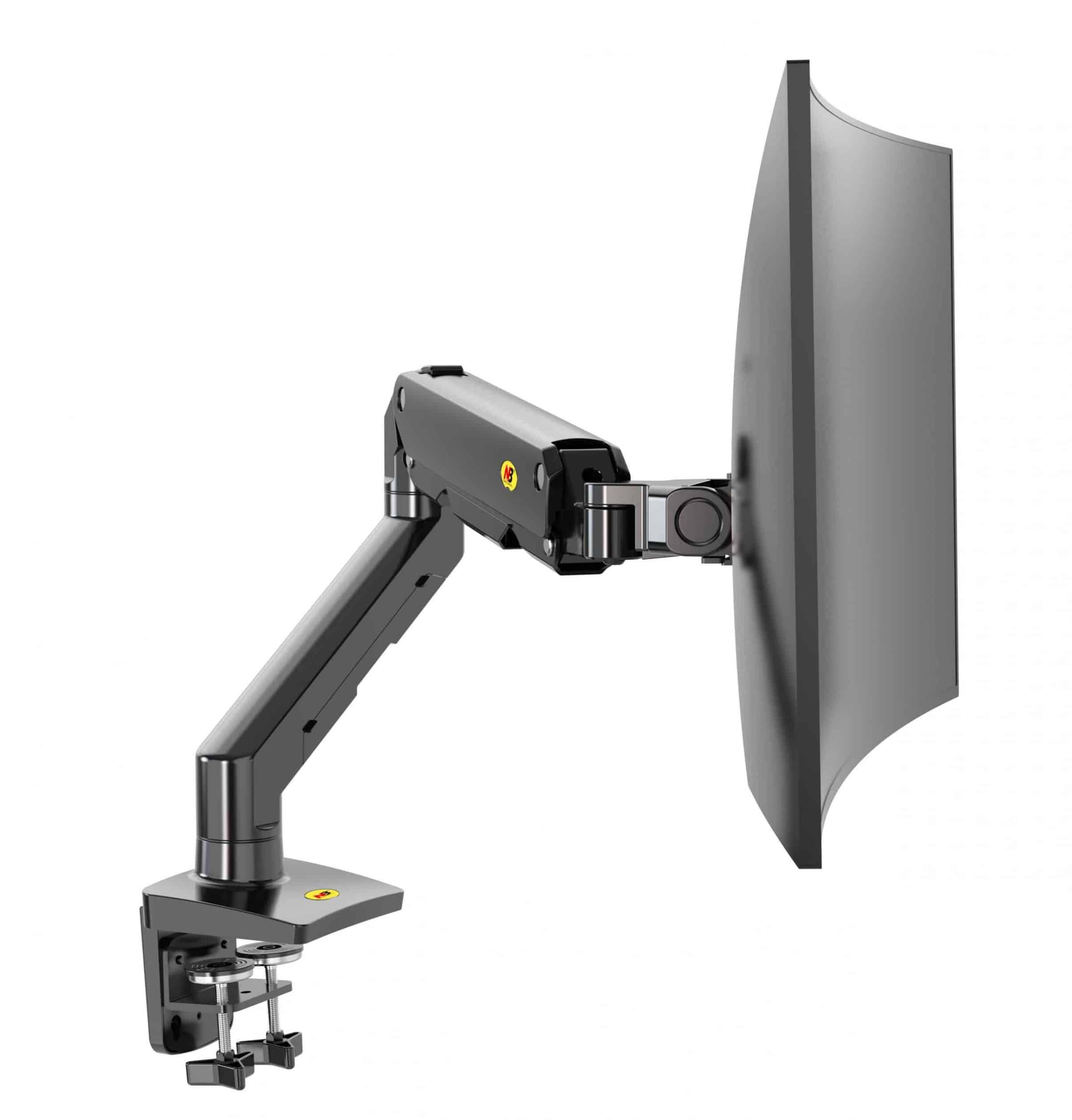 North Bayou Ergoflex Single Monitor Desk mount for 27″ – 45″ screens (G50)