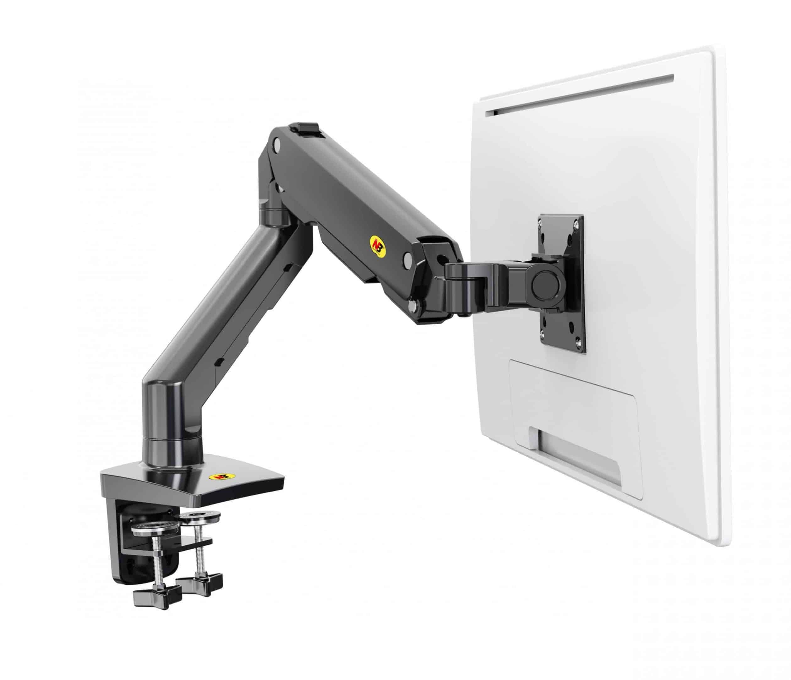 North Bayou Ergoflex Single Monitor Desk mount for 27″ – 45″ screens (G50)