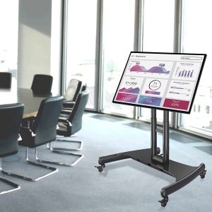 Mobile TV Cart For LED TV / screens sized 32"-70” ( AVA50)