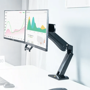 North Bayou Dual Adjustable Monitor Desk Mount For 24"-32" ( NB32)
