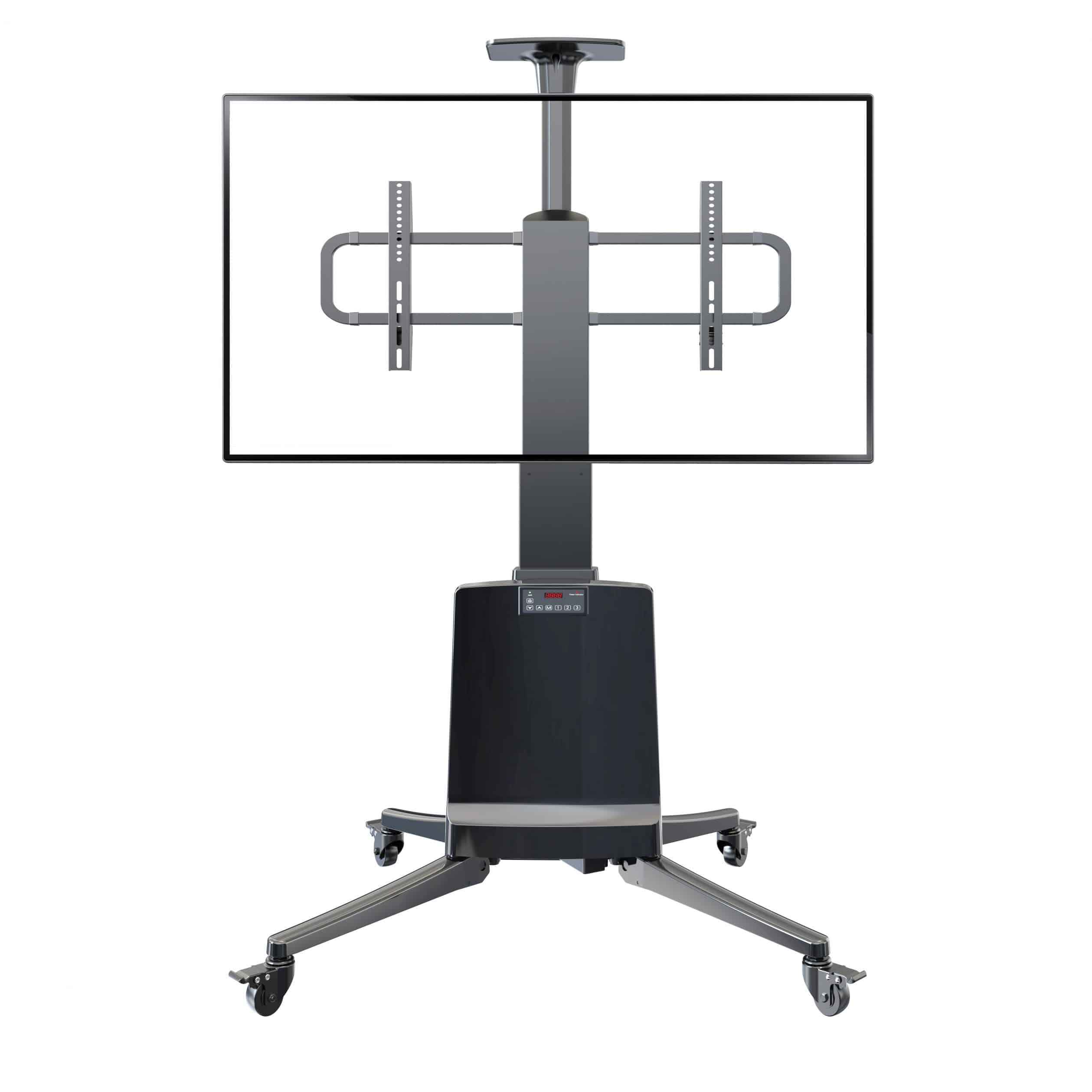 Motorized TV cart for Heavy weight 55_ - 85” TV's (TW85) (4)