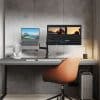 2-in-1 Dual Desk Arm mount for Laptop and /or 22-35” monitor/s (H180 fp-2)