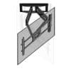 Double Arm Swivel wall mount for 75”-110" TV's( SP5)